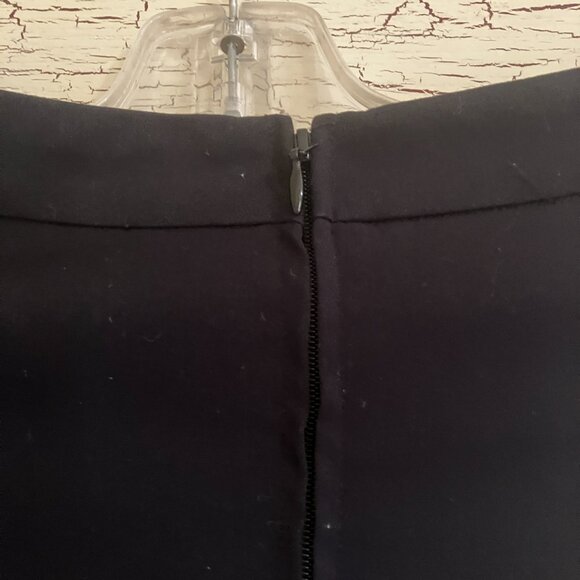 Downeast navy blue professional skirt with zip down back - Picture 4 of 4
